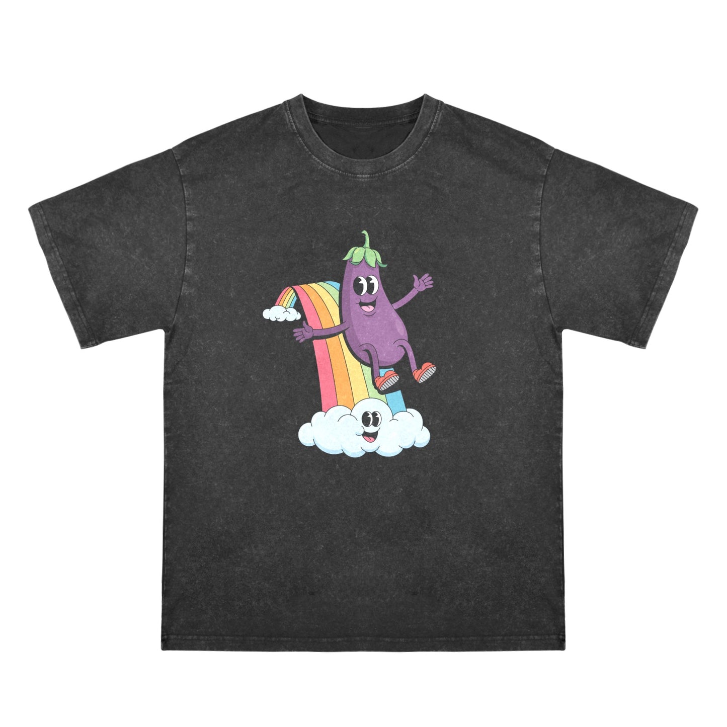 Mens Washed Pride Tee Gay Pride T Shirt Custom Designed by shOUT