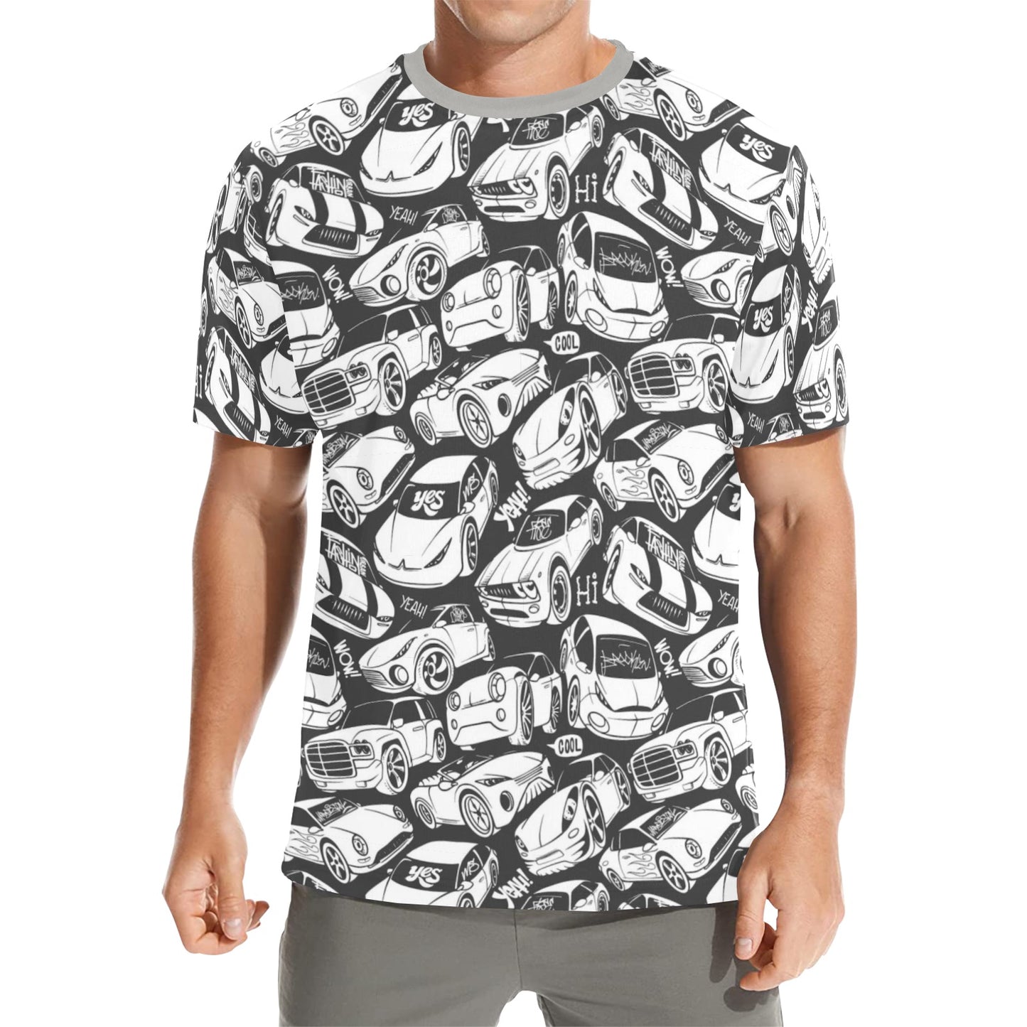 Mens Custom Print Everyday Man Shirt by Simple Discipline Non Wrinkle Easy Wearing