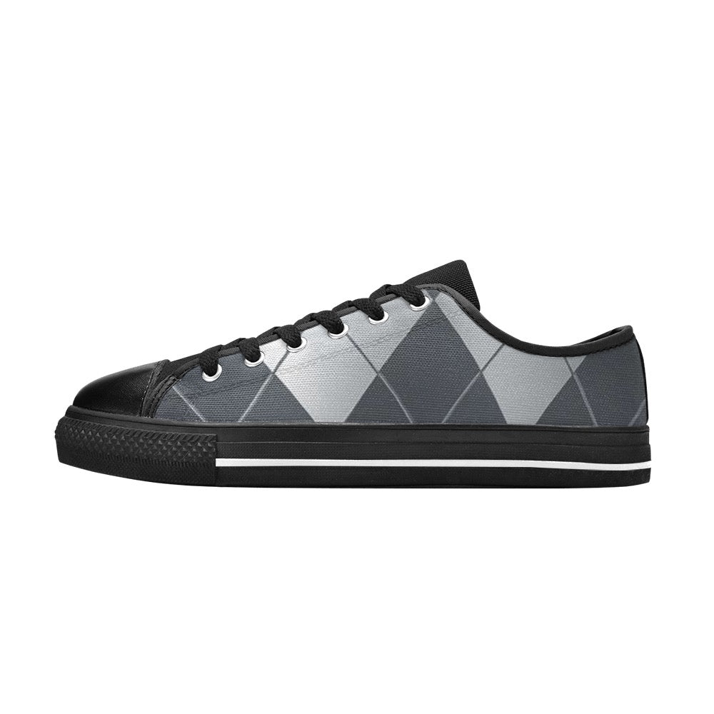 Vivid Canvas Low Top Eco Conscious Mens Sneaker designed by Simple Discipline