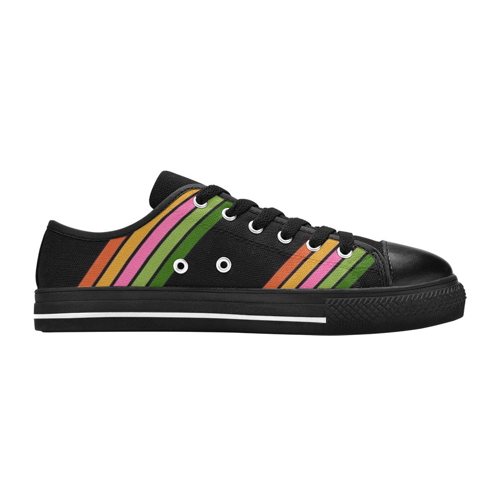 Vivid Canvas Low Top Eco Conscious Mens Sneaker designed by Simple Discipline