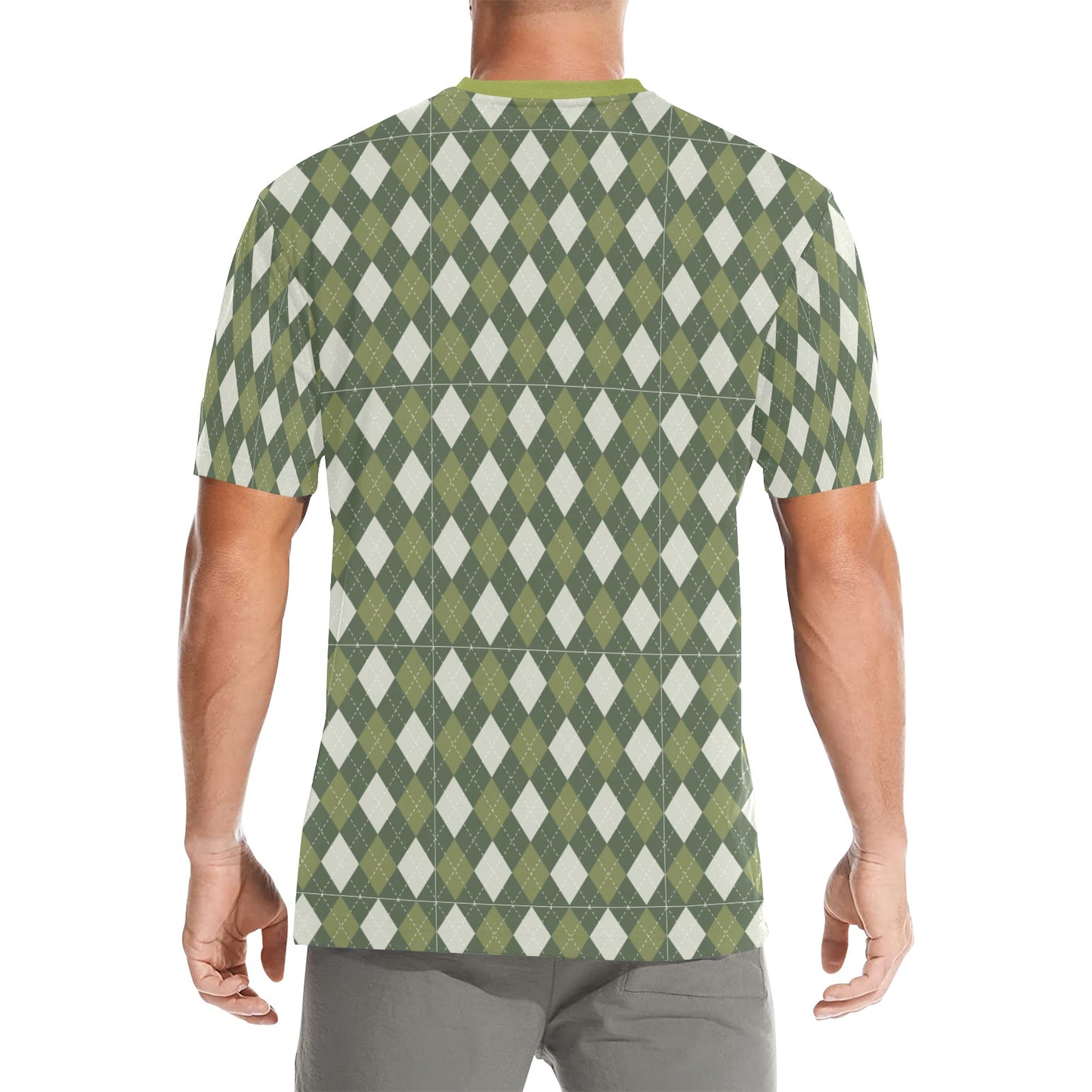 Mens Custom Print Everyday Man Shirt by Simple Discipline Non Wrinkle Easy Wearing