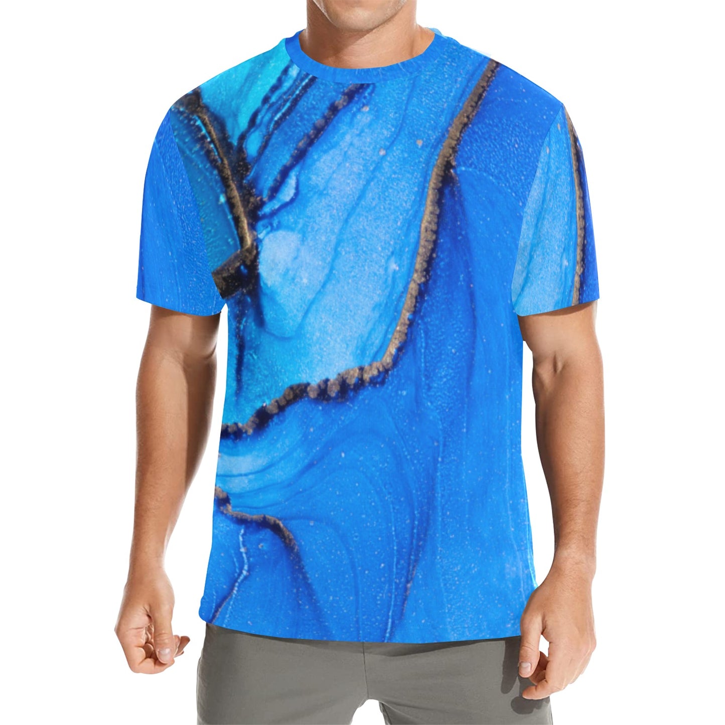 Mens Custom Print Everyday Man Shirt by Simple Discipline Non Wrinkle Easy Wearing
