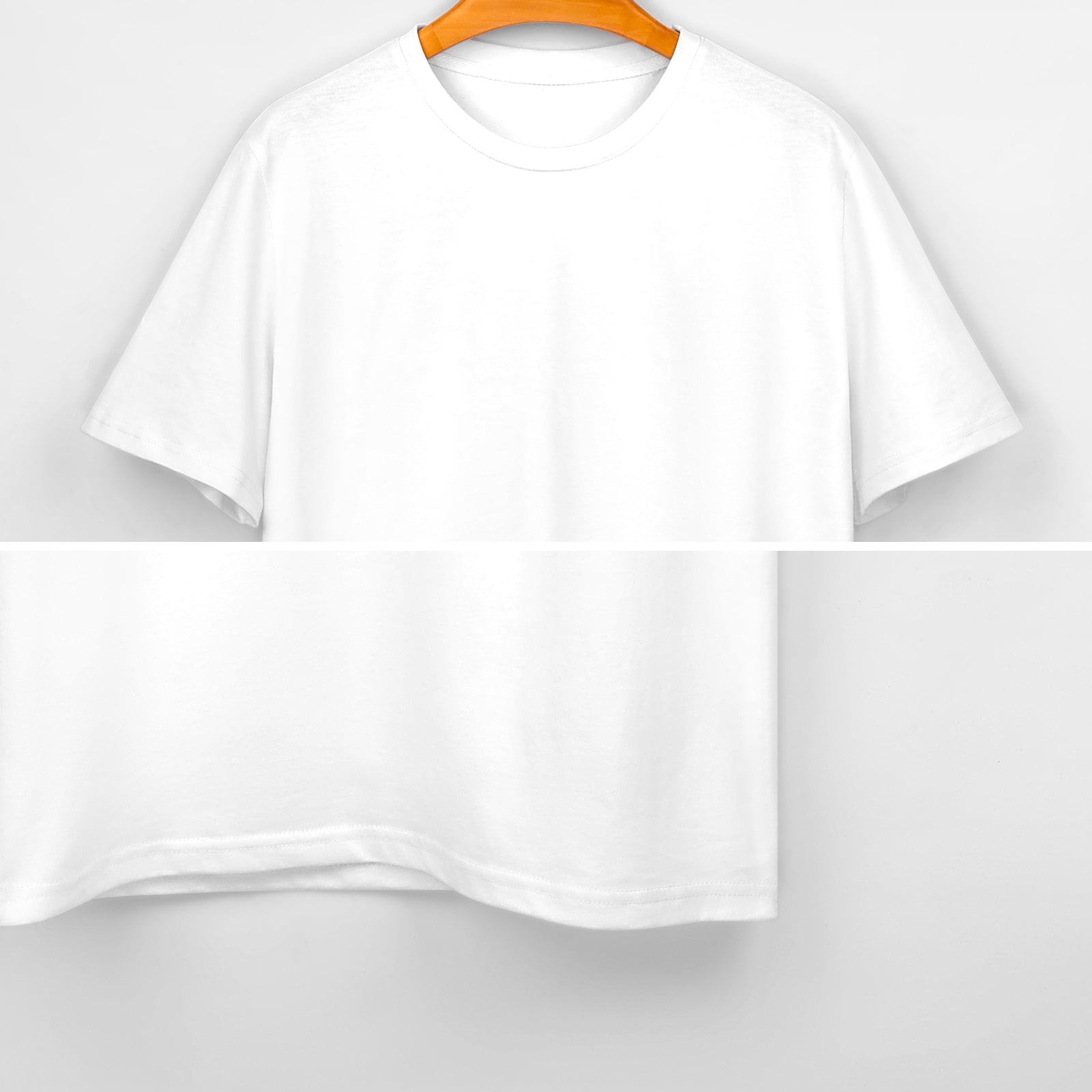 DTG 190gsm Cotton Comfort Short-Sleeve T-Shirt for Men(All-Over Printing)
