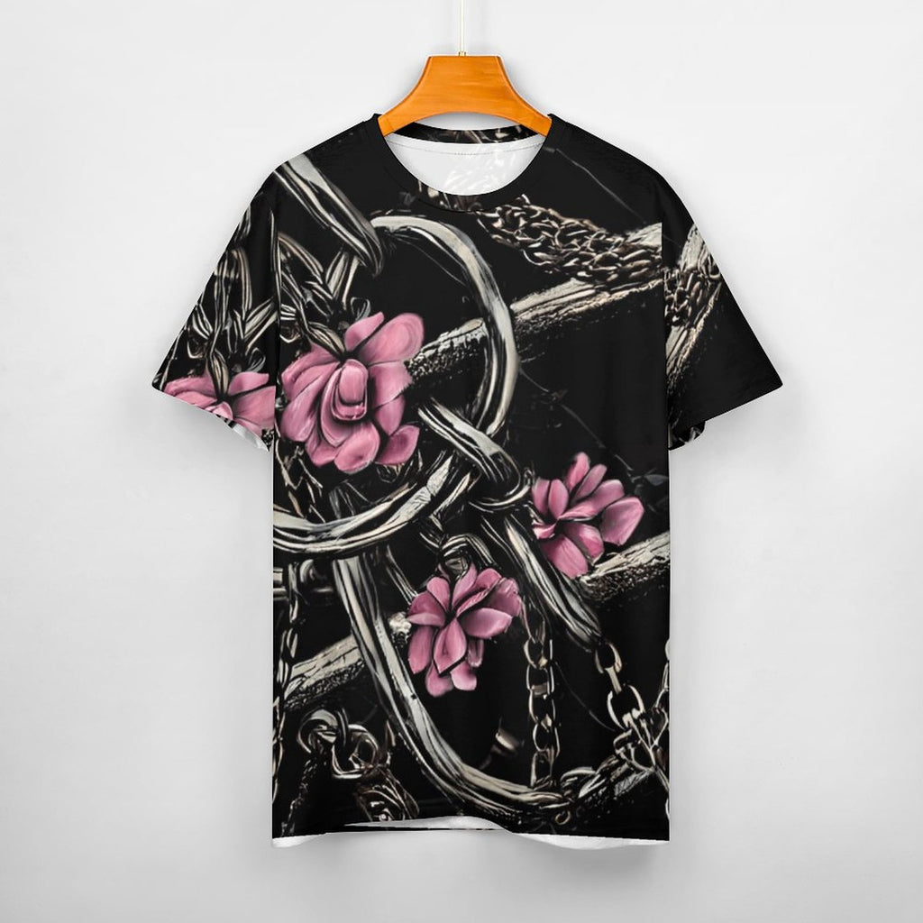 DTG 190gsm Cotton Comfort Short-Sleeve T-Shirt for Men(All-Over Printing)