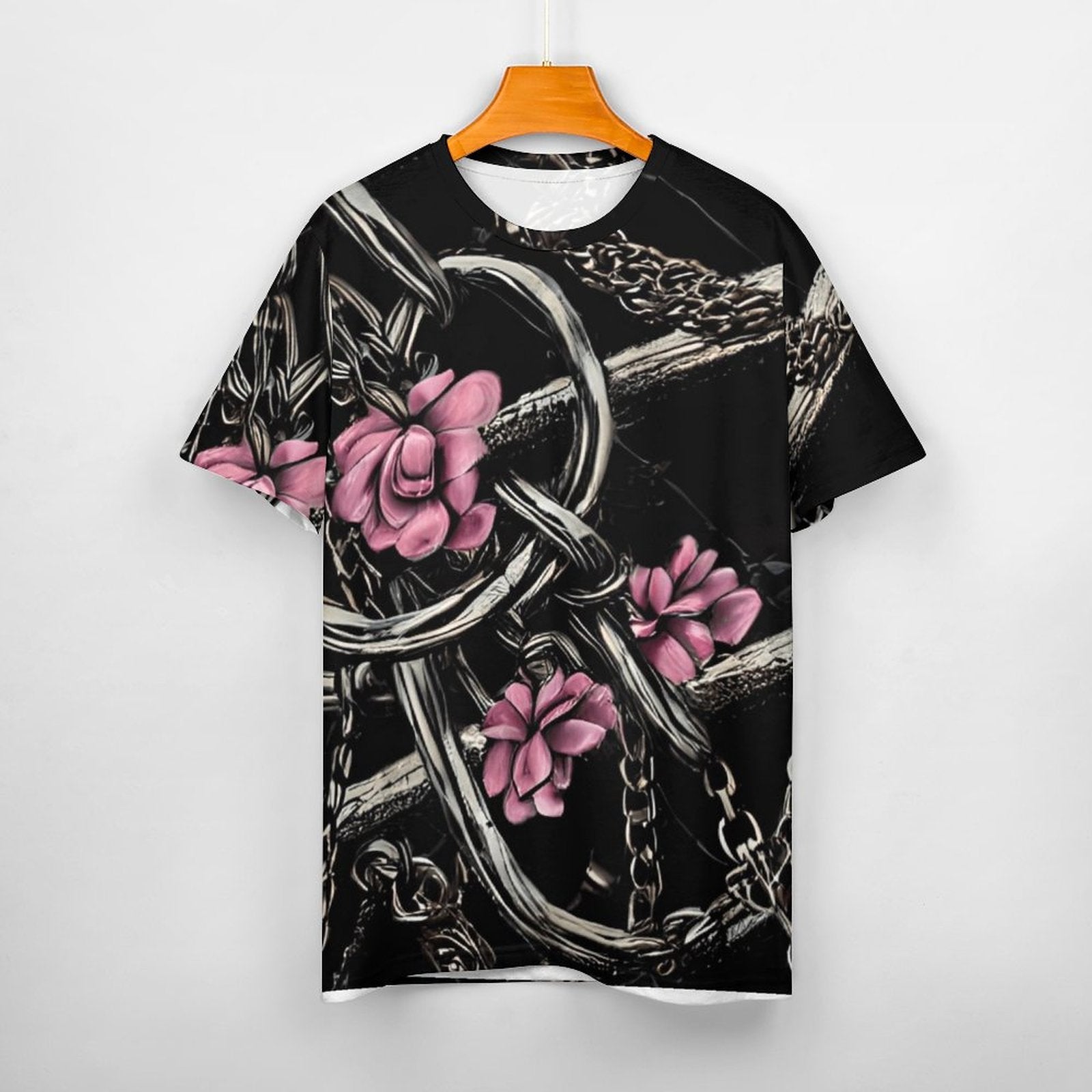 DTG 190gsm Cotton Comfort Short-Sleeve T-Shirt for Men(All-Over Printing)