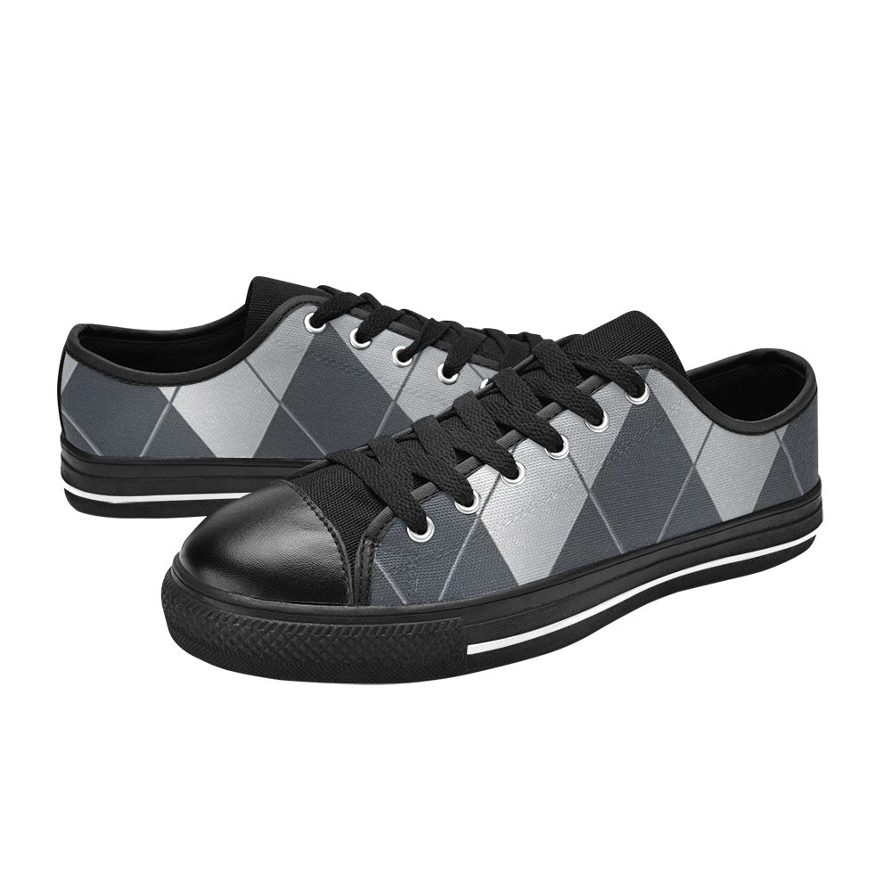 Vivid Canvas Low Top Eco Conscious Mens Sneaker designed by Simple Discipline