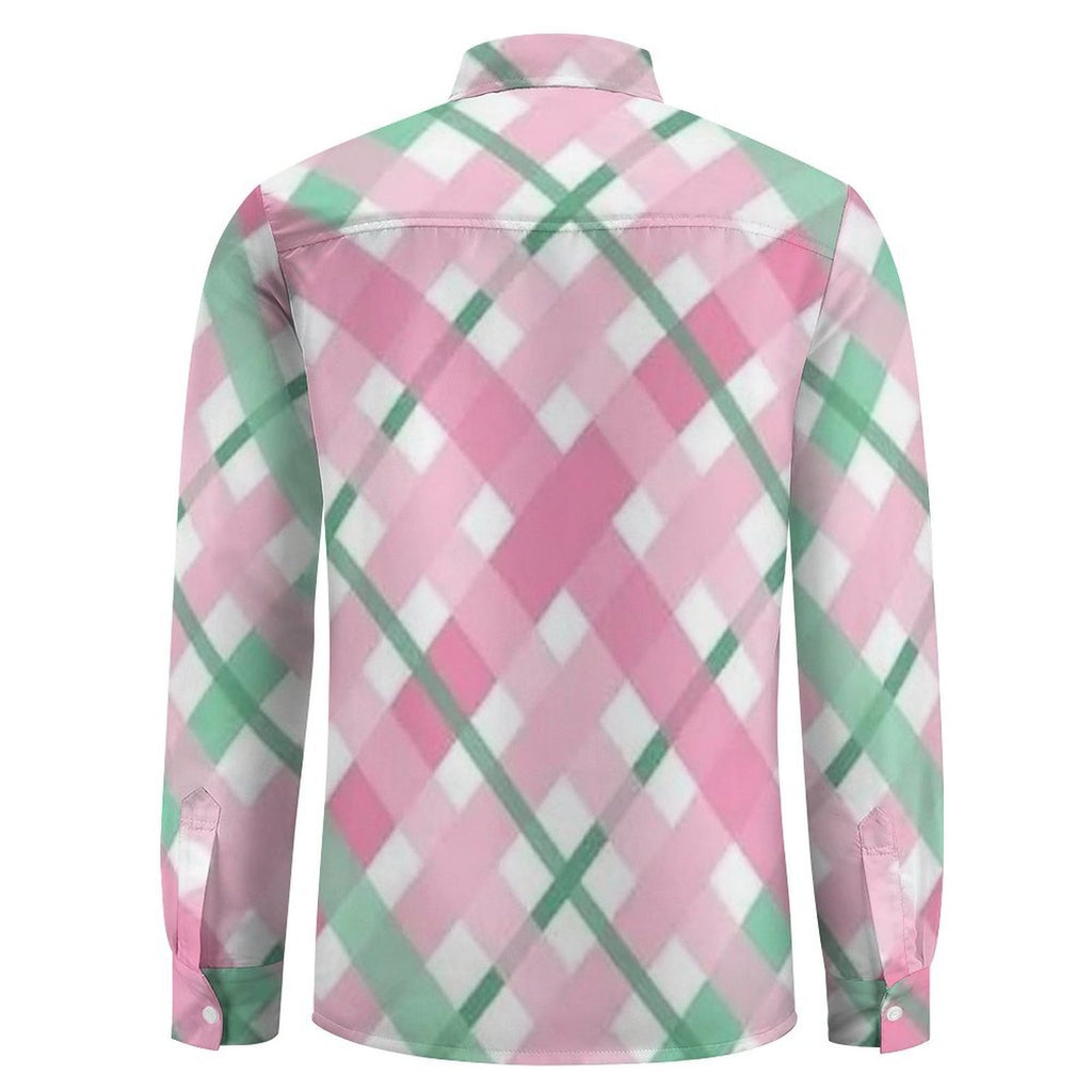 Custom Designed Eco Weave Long Sleeve Casual Shirt LS