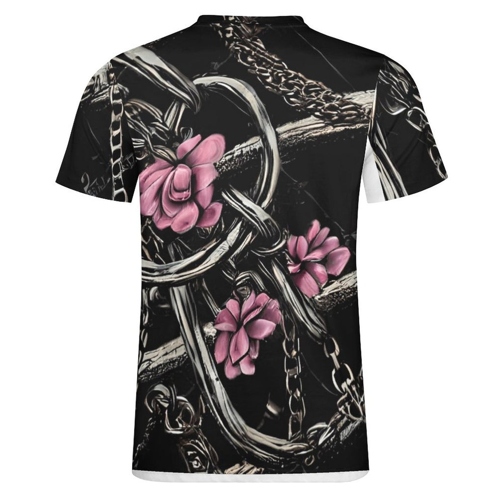 DTG 190gsm Cotton Comfort Short-Sleeve T-Shirt for Men(All-Over Printing)