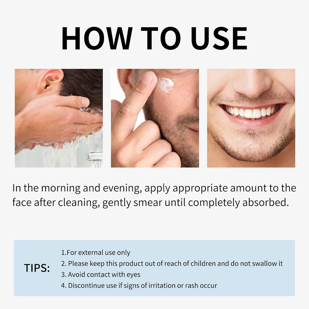 YILEST Men's Anti-Wrinkle Firming Face Moisturizer,Men skin care 1.69 Fl Oz