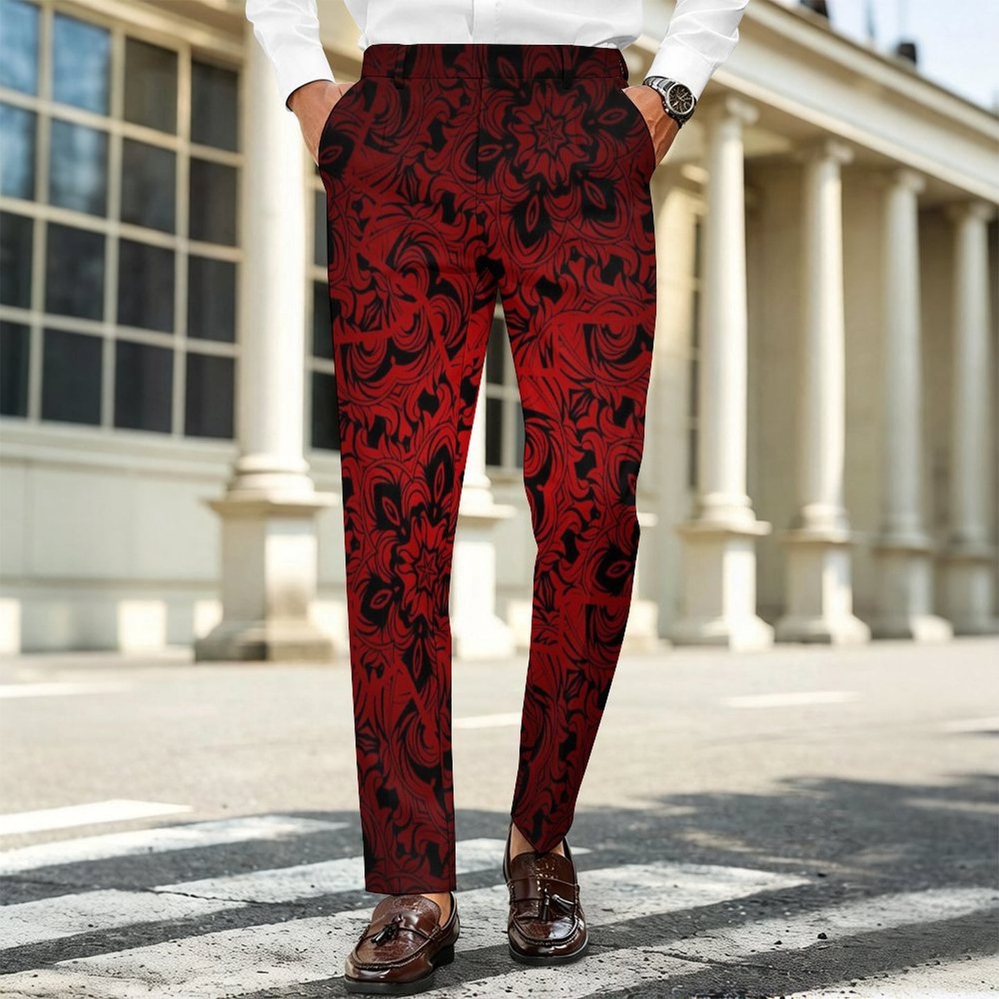 Custom Apex Weave Trousers by Simple Discipline
