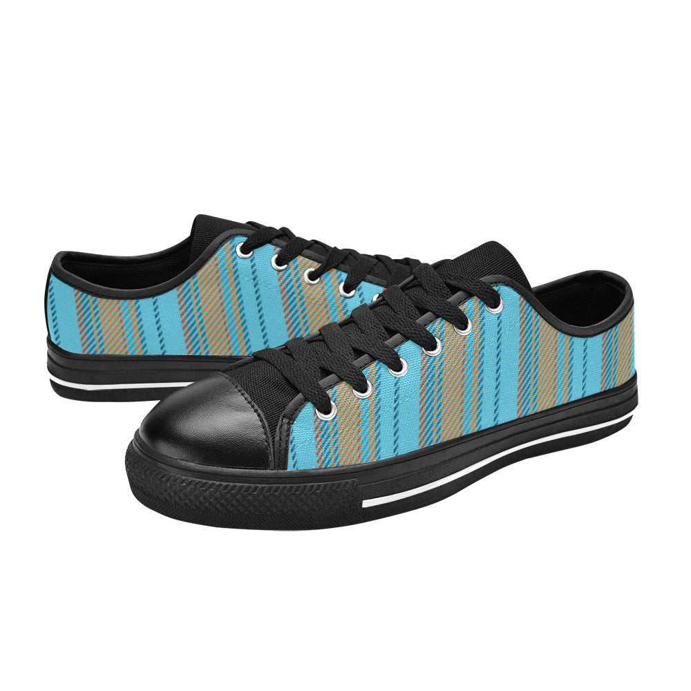Vivid Canvas Low Top Eco Conscious Mens Sneaker designed by Simple Discipline