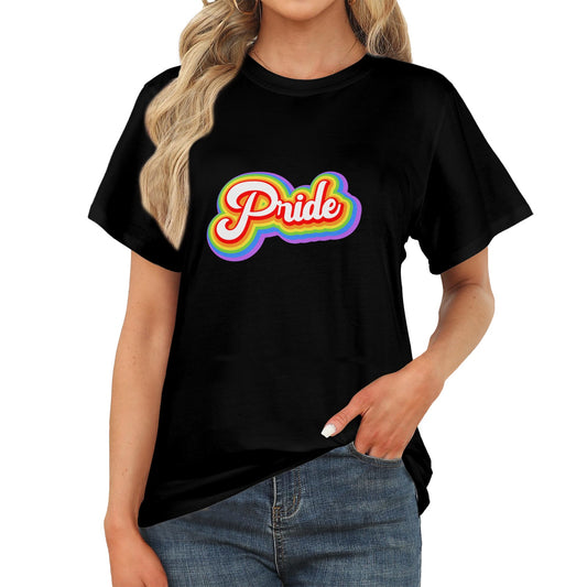 Womens Gay Pride TShirt LGBTQ fashion Custom designed by shOUT (Copy)