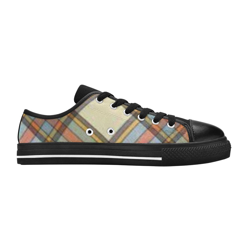 Vivid Canvas Low Top Eco Conscious Mens Sneaker designed by Simple Discipline