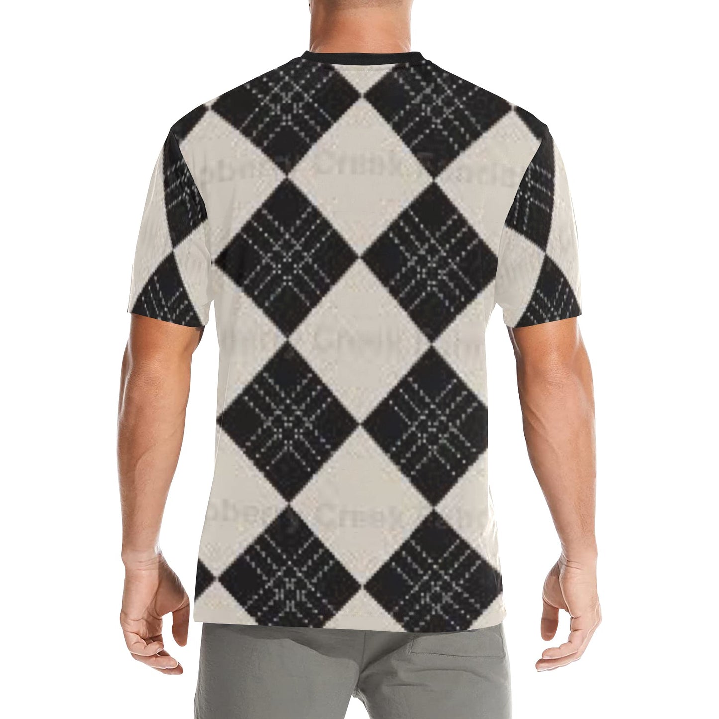 Mens Custom Print Everyday Man Shirt by Simple Discipline Non Wrinkle Easy Wearing