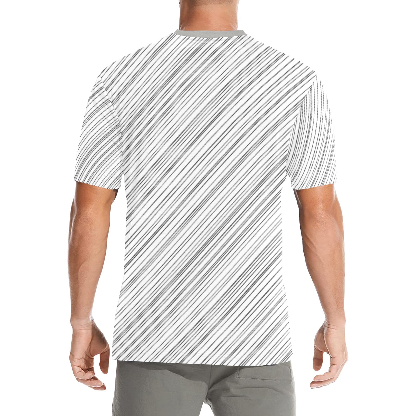 Mens Custom Print Everyday Man Shirt by Simple Discipline Non Wrinkle Easy Wearing