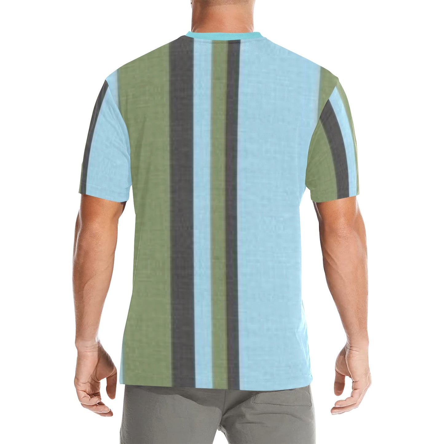 Mens Custom Print Everyday Man Shirt by Simple Discipline Non Wrinkle Easy Wearing