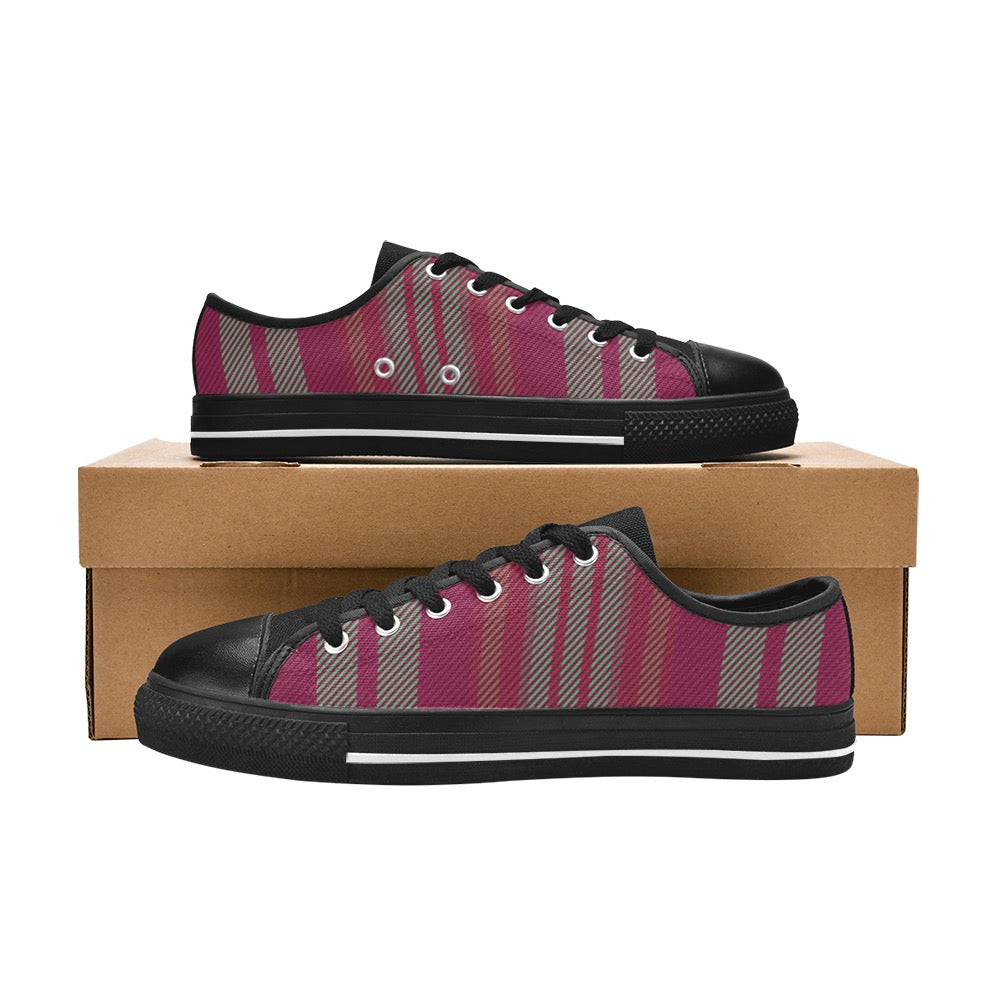 Vivid Canvas Low Top Eco Conscious Mens Sneaker designed by Simple Discipline