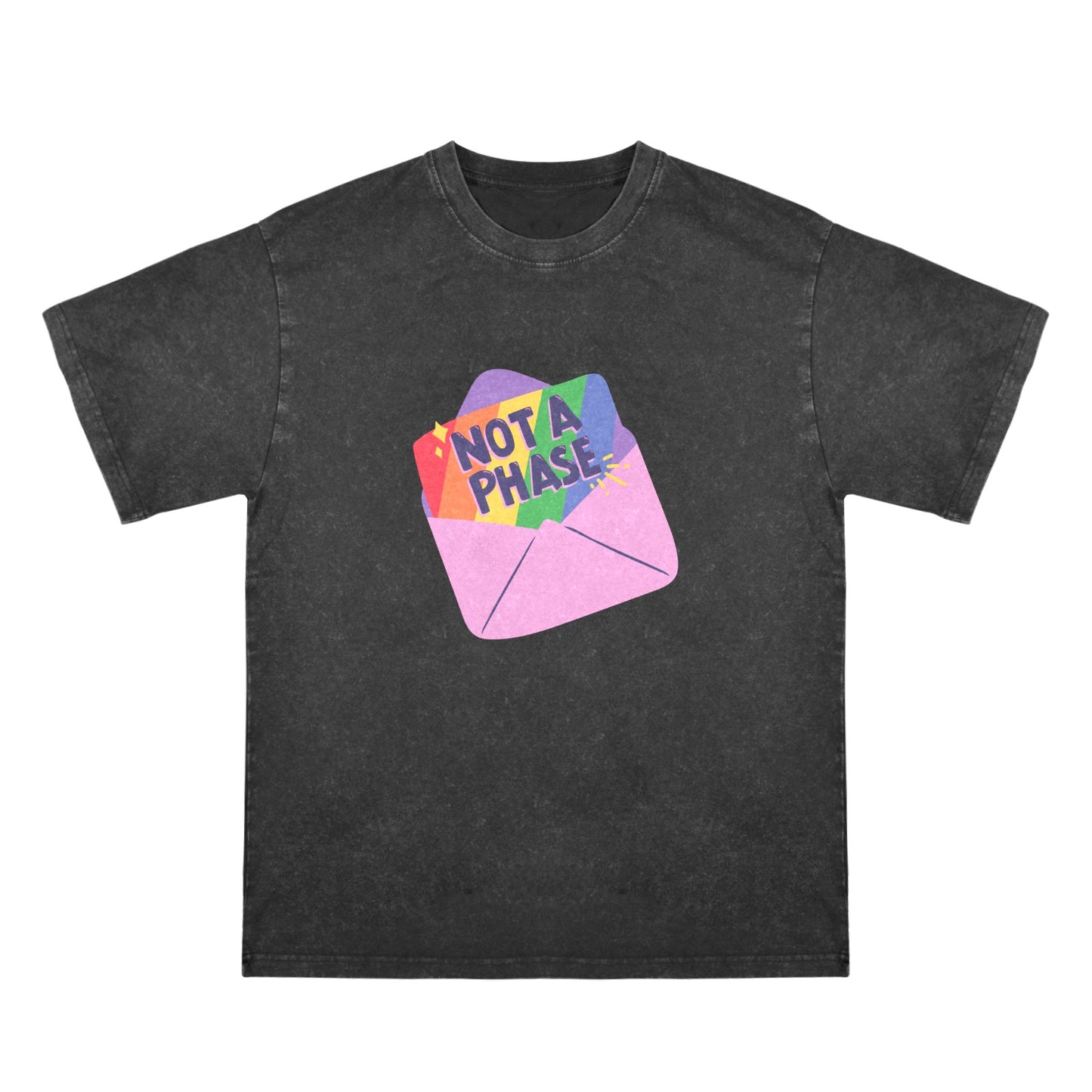Mens Washed Pride Tee Gay Pride T Shirt Custom Designed by shOUT
