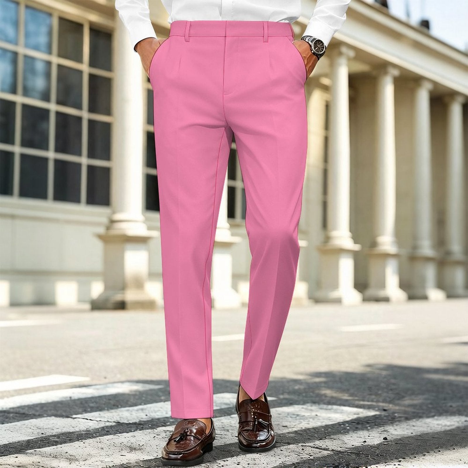 260gsm Suit Casual Pants For Men(All-Over Printing)