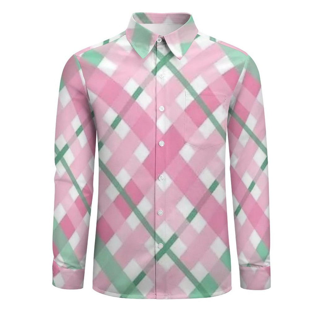 Custom Designed Eco Weave Long Sleeve Casual Shirt LS