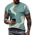 DTG 190gsm Cotton Comfort Short-Sleeve T-Shirt for Men(All-Over Printing)
