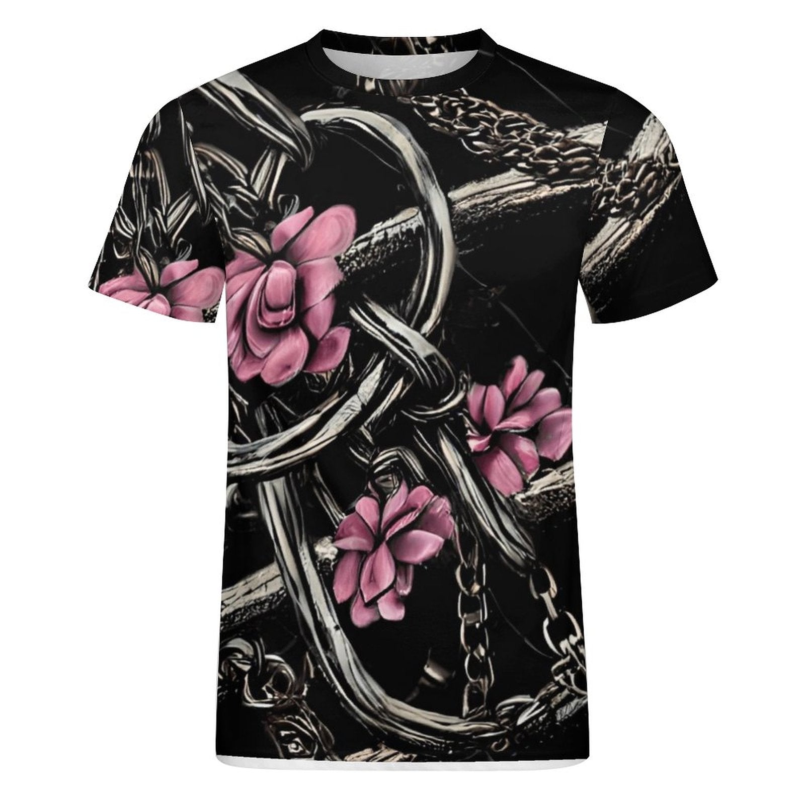 DTG 190gsm Cotton Comfort Short-Sleeve T-Shirt for Men(All-Over Printing)