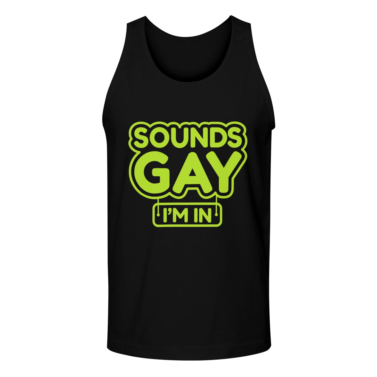 Mens Gay Pride Tank Custom Designed by shOUT