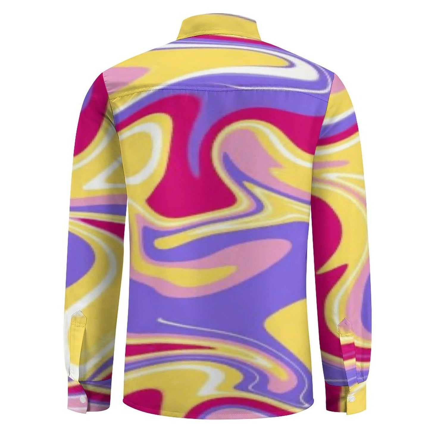 Custom Designed Eco Weave Long Sleeve Casual Shirt LS