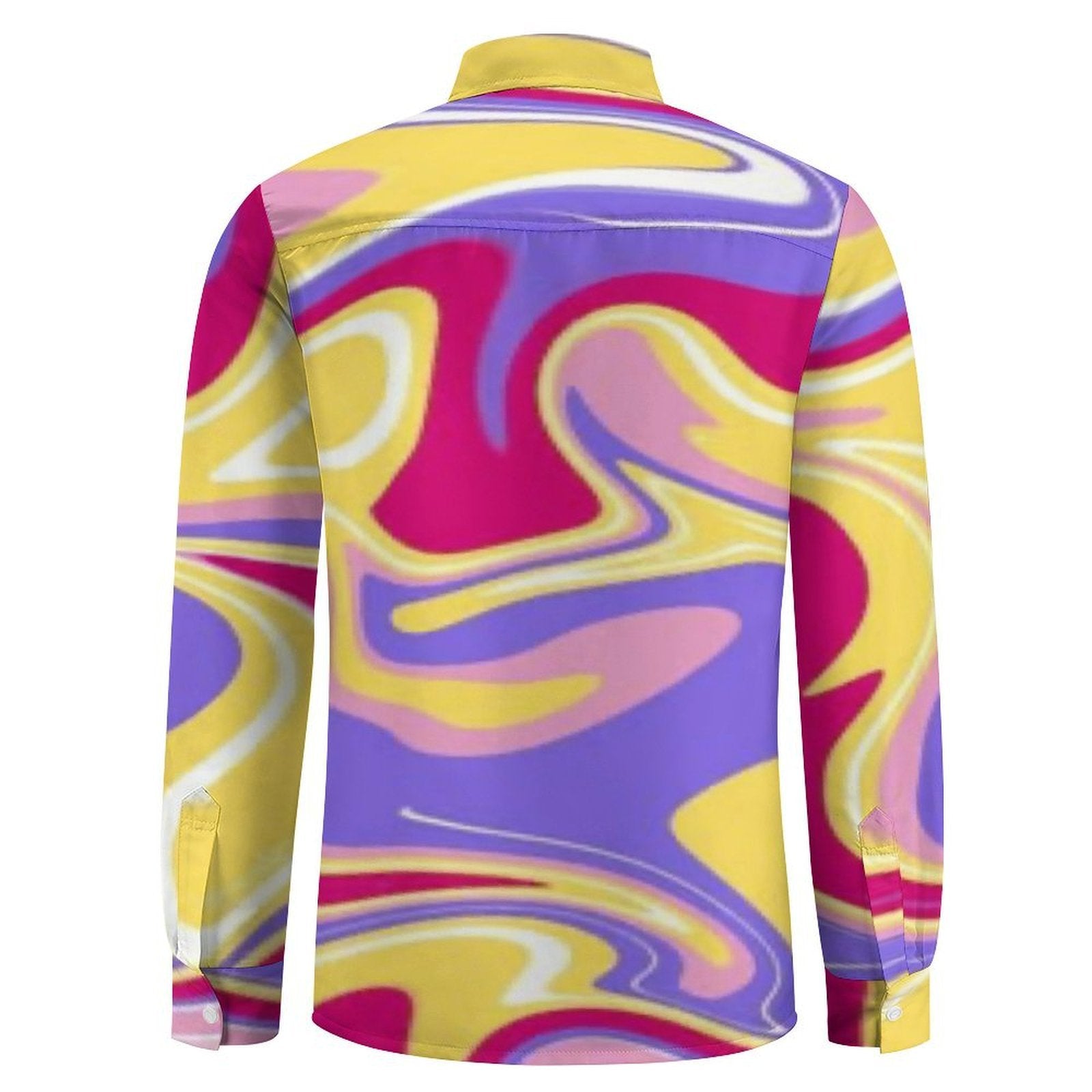 Custom Designed Eco Weave Long Sleeve Casual Shirt LS