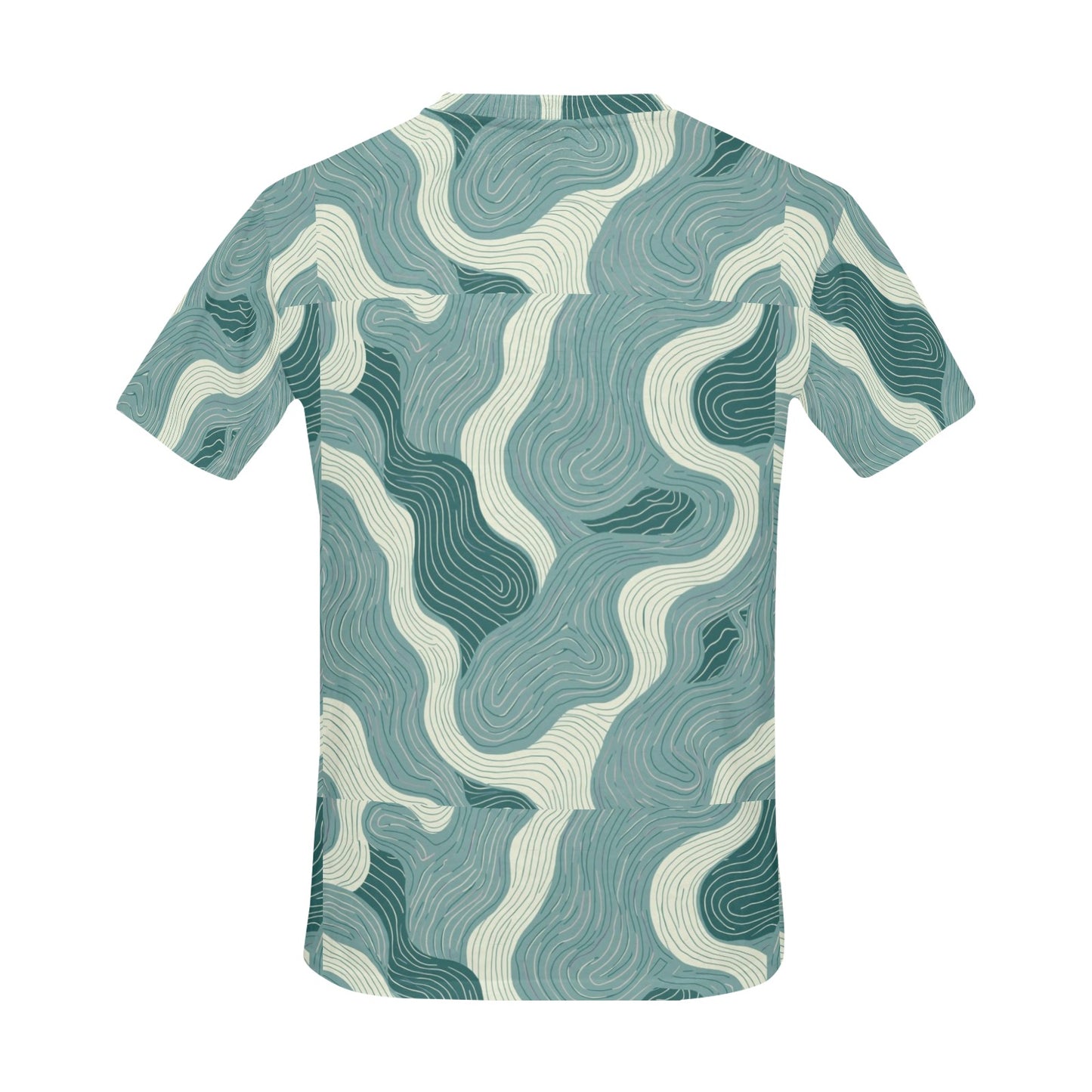 Mens Custom Print Everyday Man Shirt by Simple Discipline Non Wrinkle Easy Wearing