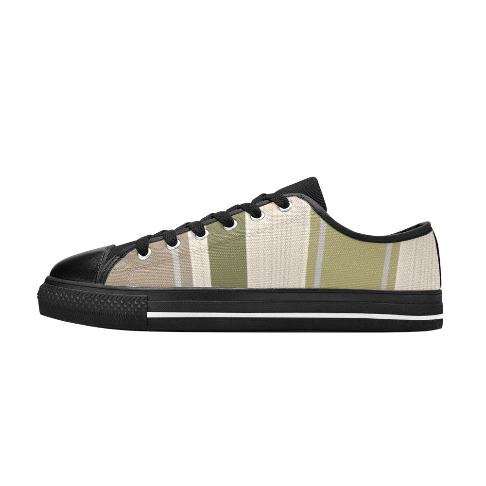 Vivid Canvas Low Top Eco Conscious Mens Sneaker designed by Simple Discipline