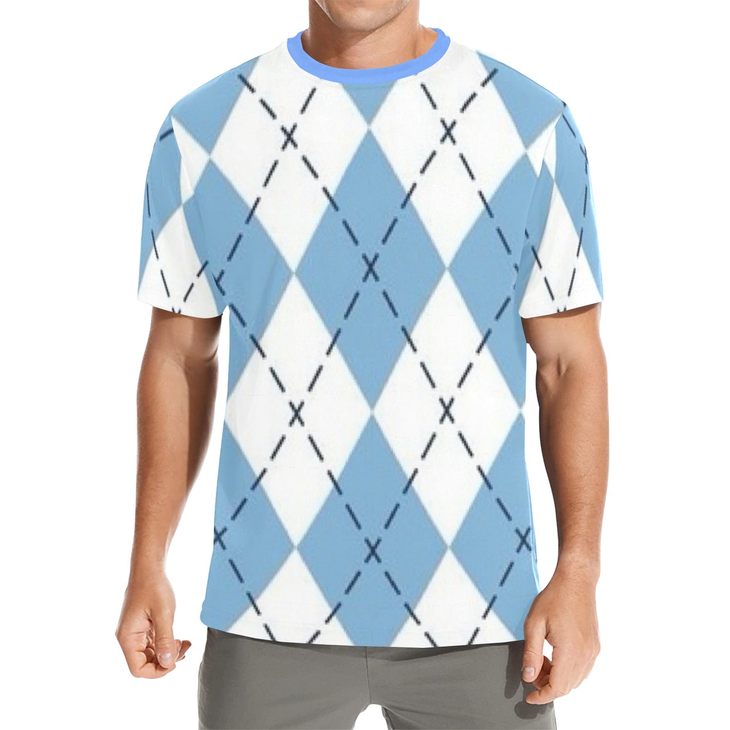 Mens Custom Print Everyday Man Shirt by Simple Discipline Non Wrinkle Easy Wearing