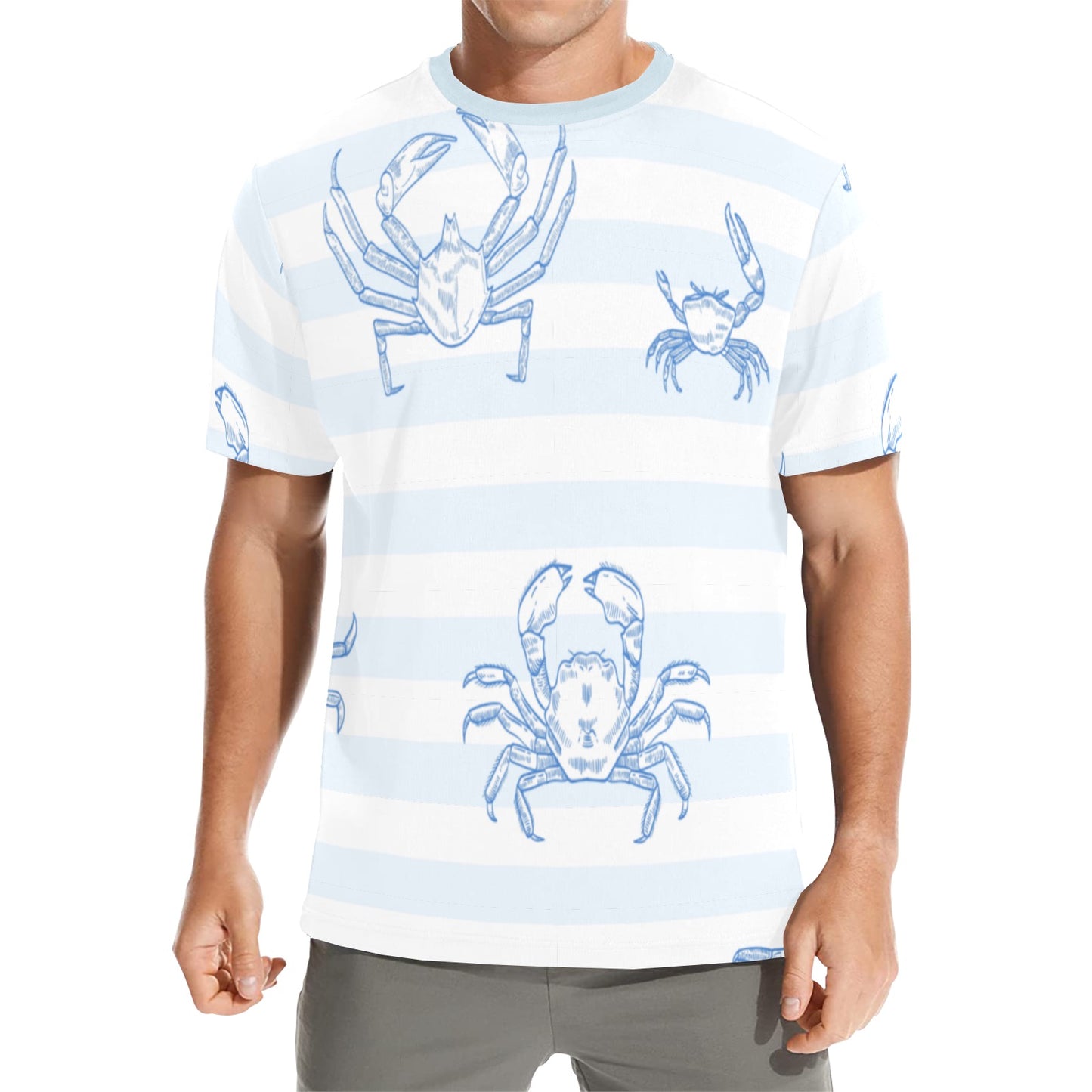 Mens Custom Print Everyday Man Shirt by Simple Discipline Non Wrinkle Easy Wearing