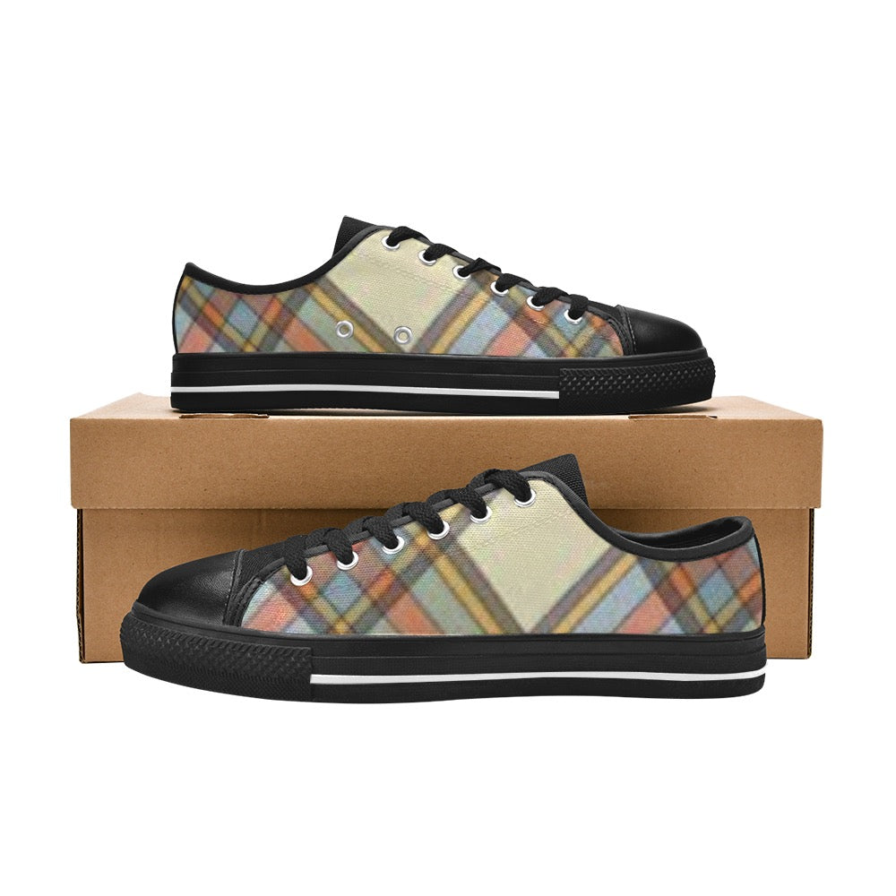 Vivid Canvas Low Top Eco Conscious Mens Sneaker designed by Simple Discipline