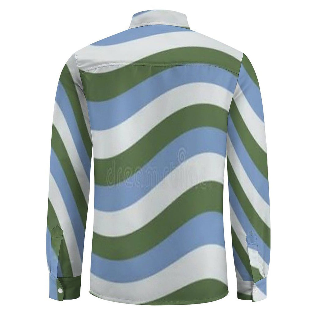 Custom Designed Eco Weave Long Sleeve Casual Shirt LS
