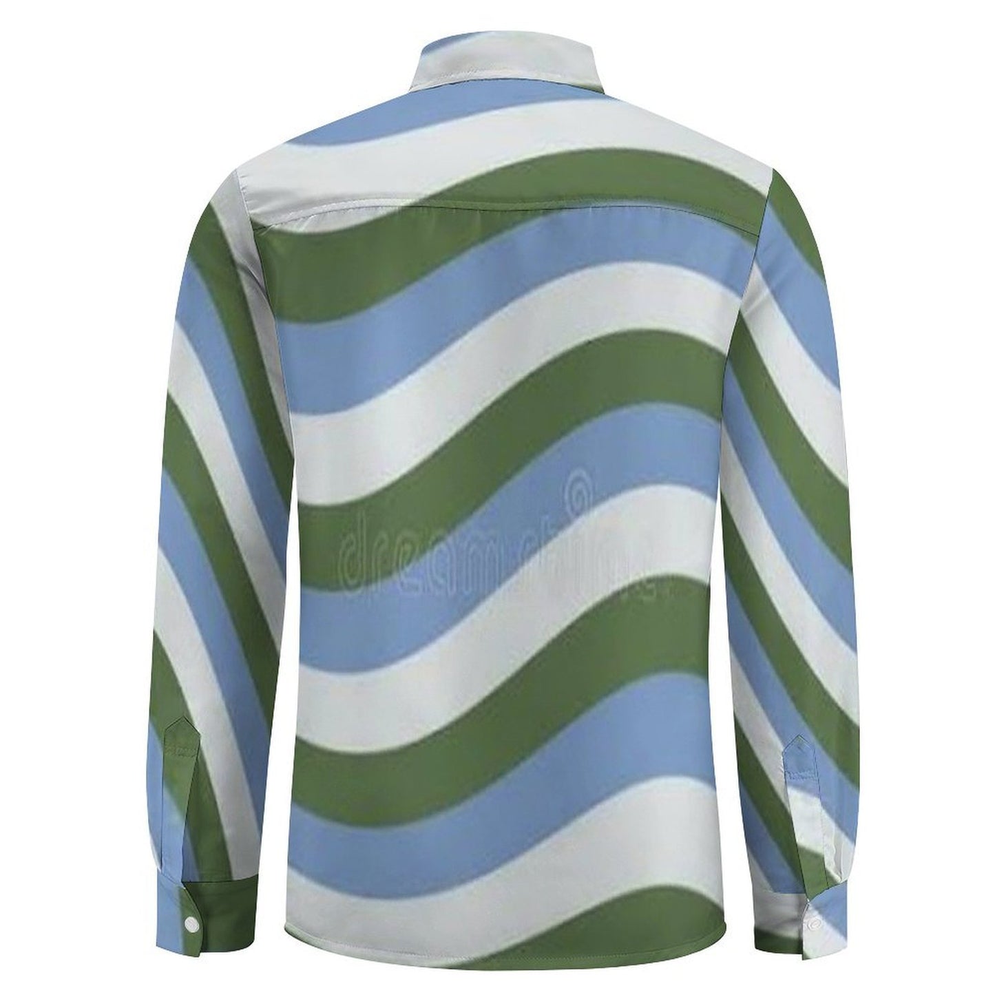Custom Designed Eco Weave Long Sleeve Casual Shirt LS