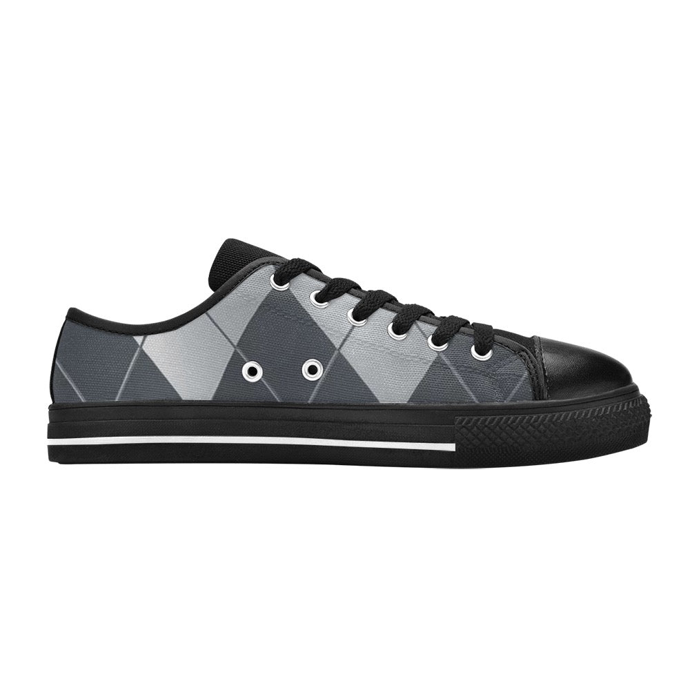 Vivid Canvas Low Top Eco Conscious Mens Sneaker designed by Simple Discipline