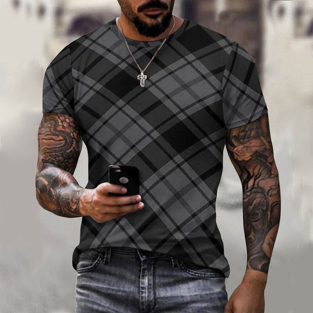 DTG 190gsm Cotton Comfort Short-Sleeve T-Shirt for Men(All-Over Printing)