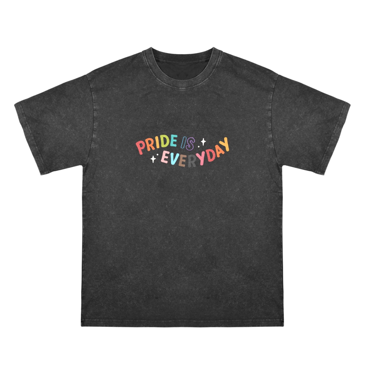 Mens Washed Pride Tee Gay Pride T Shirt Custom Designed by shOUT