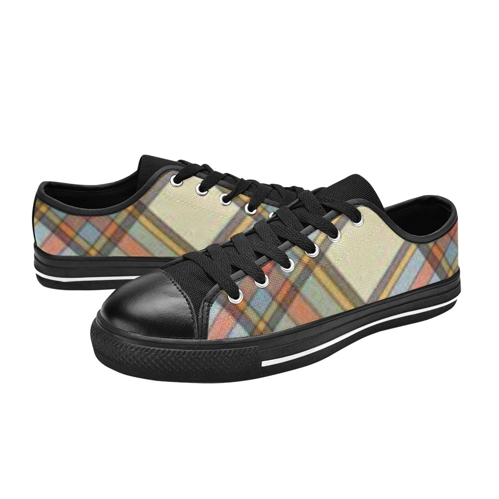 Vivid Canvas Low Top Eco Conscious Mens Sneaker designed by Simple Discipline