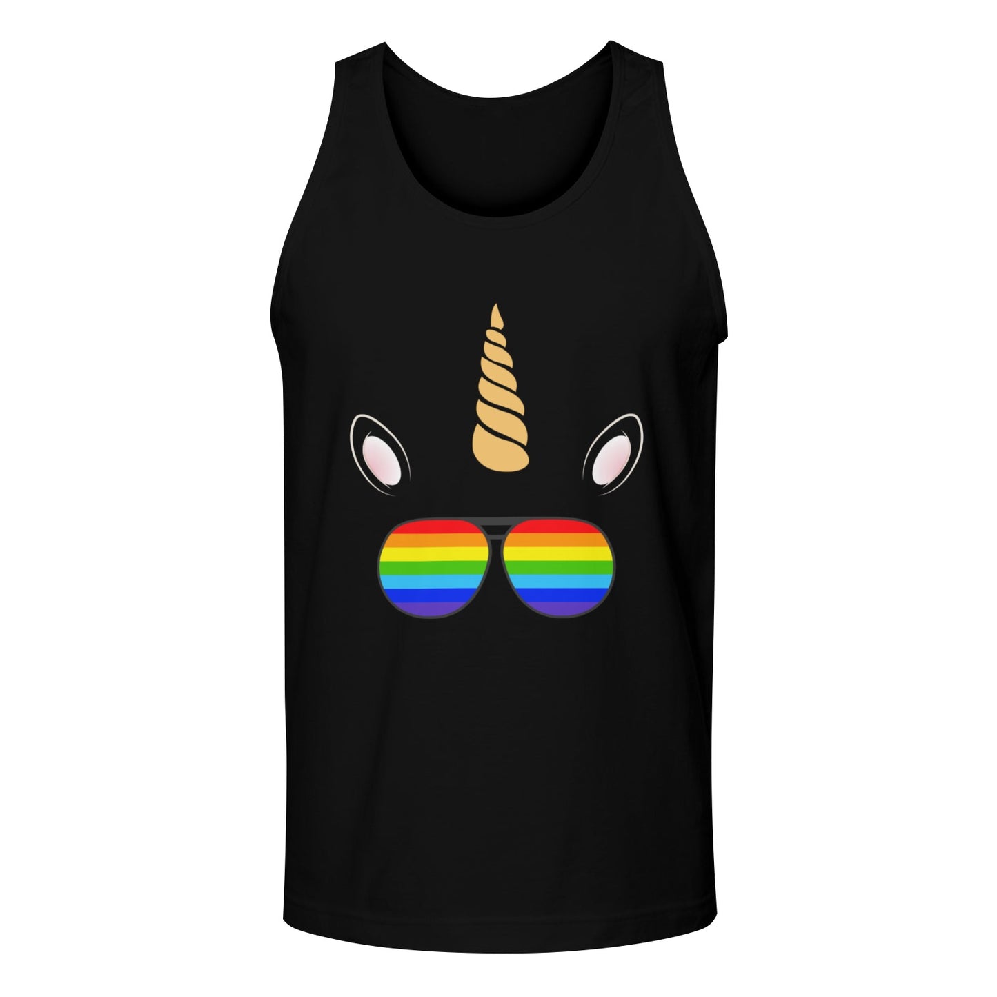 Mens Gay Pride Tank Custom Designed by shOUT
