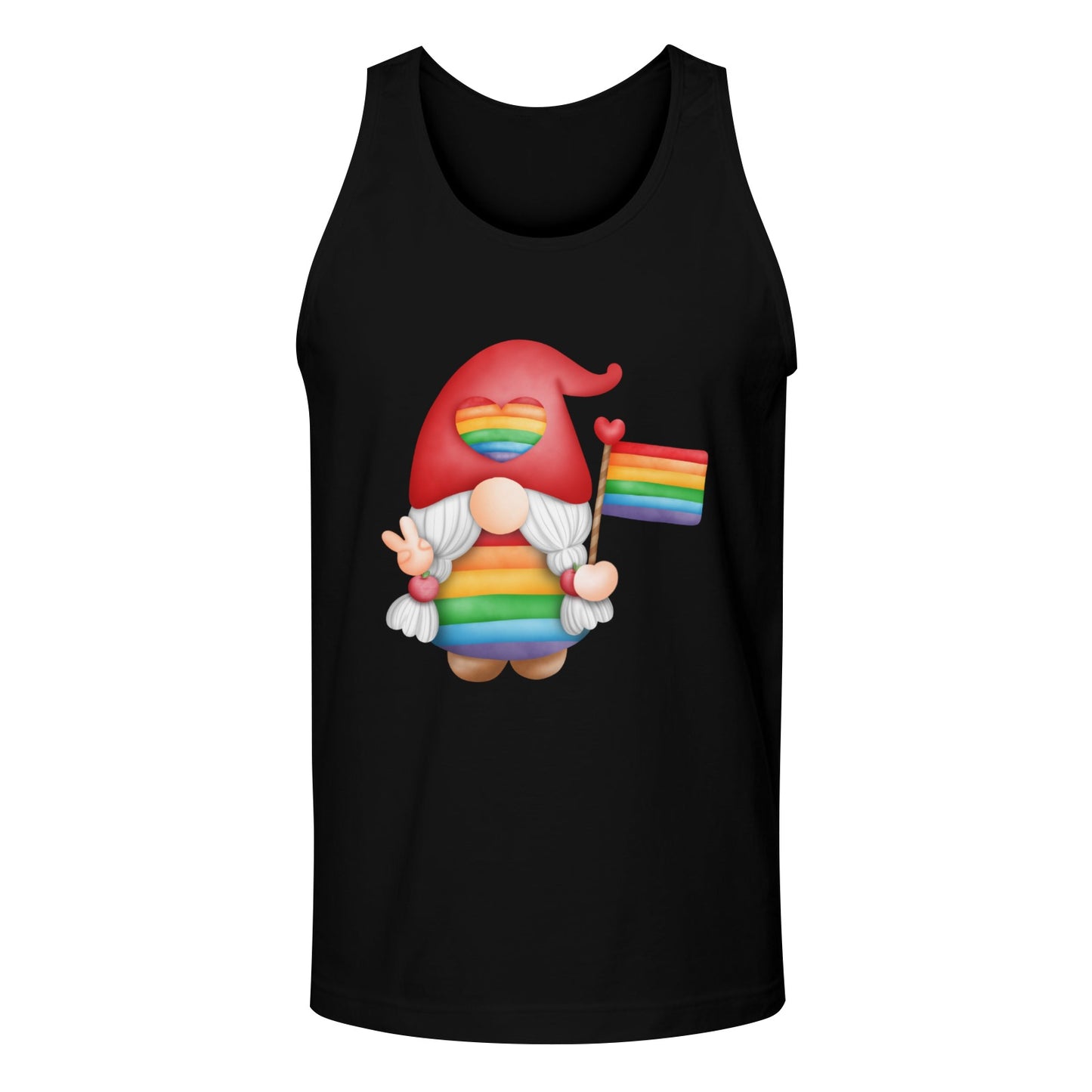 Mens Gay Pride Tank Custom Designed by shOUT