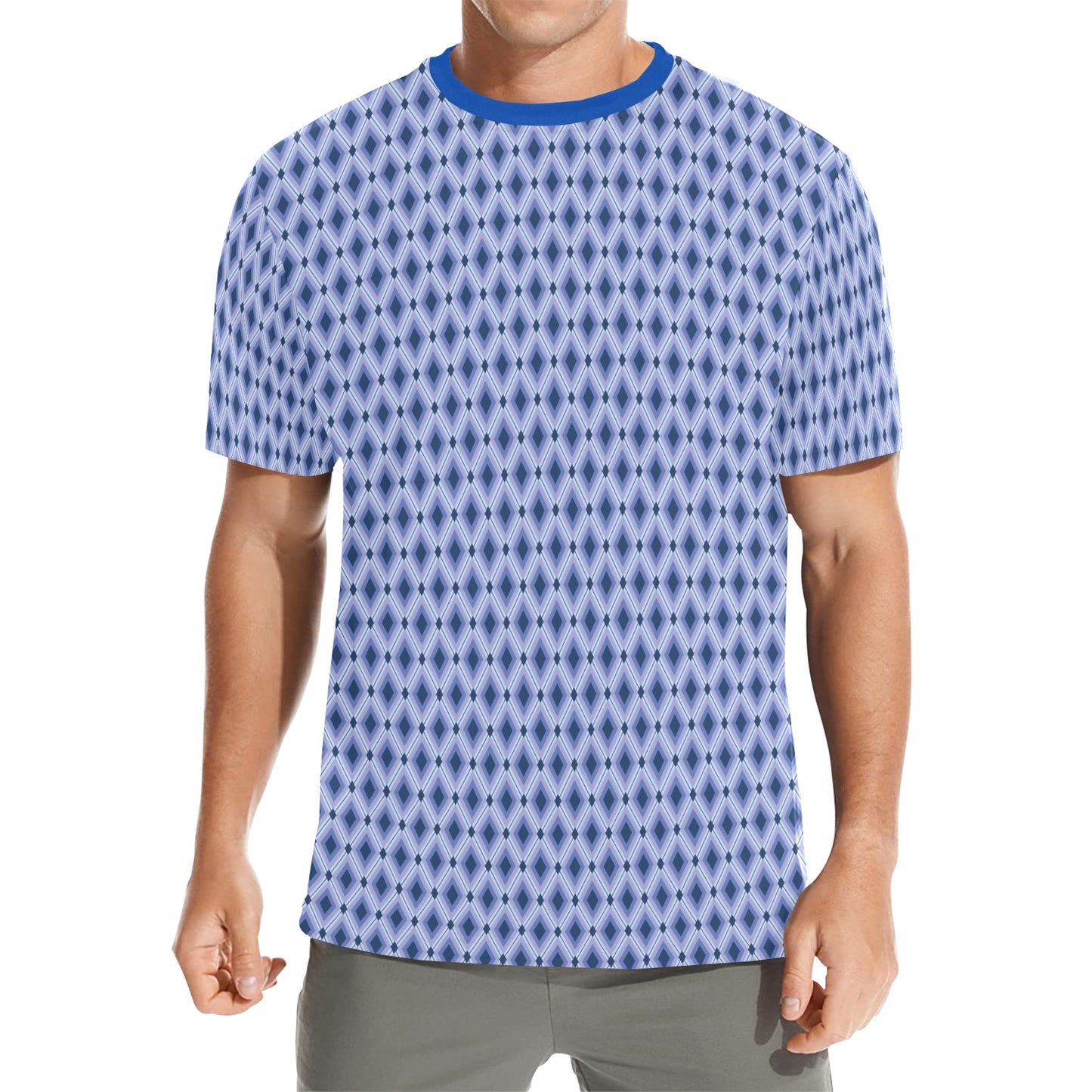 Mens Custom Print Everyday Man Shirt by Simple Discipline Non Wrinkle Easy Wearing