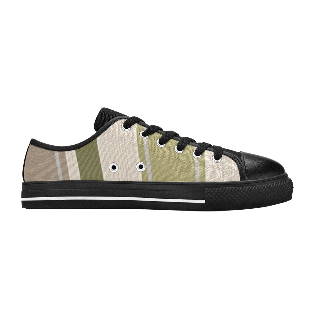 Vivid Canvas Low Top Eco Conscious Mens Sneaker designed by Simple Discipline