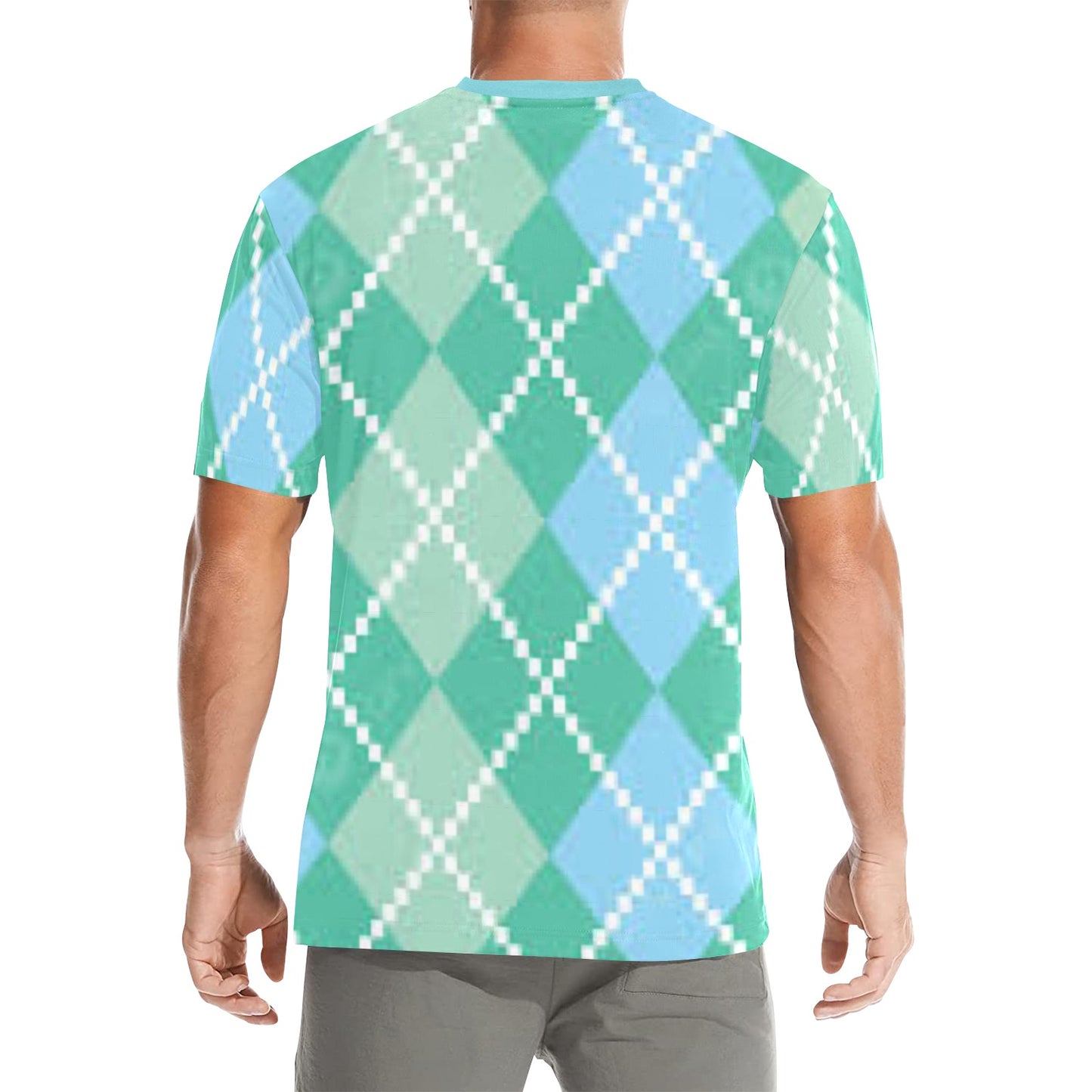 Mens Custom Print Everyday Man Shirt by Simple Discipline Non Wrinkle Easy Wearing