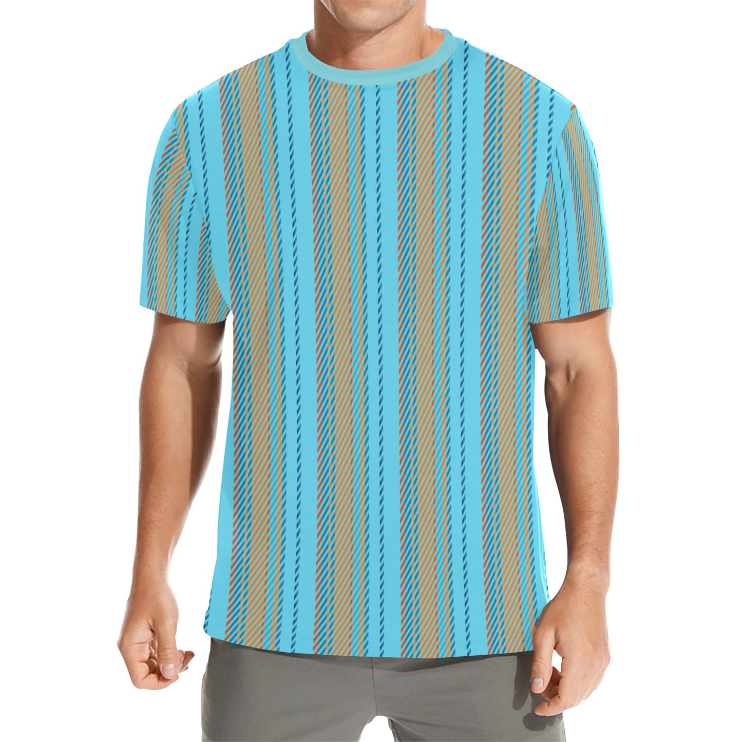 Mens Custom Print Everyday Man Shirt by Simple Discipline Non Wrinkle Easy Wearing