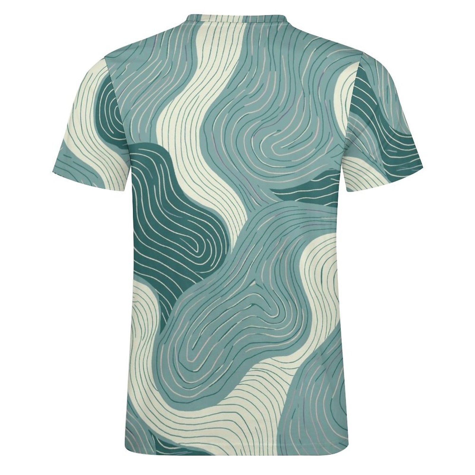 DTG 190gsm Cotton Comfort Short-Sleeve T-Shirt for Men(All-Over Printing)