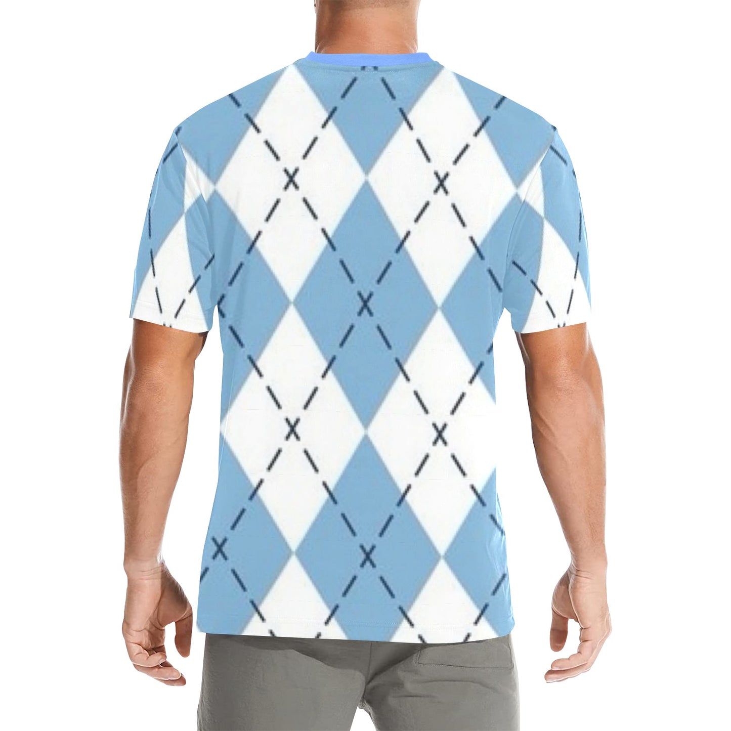 Mens Custom Print Everyday Man Shirt by Simple Discipline Non Wrinkle Easy Wearing