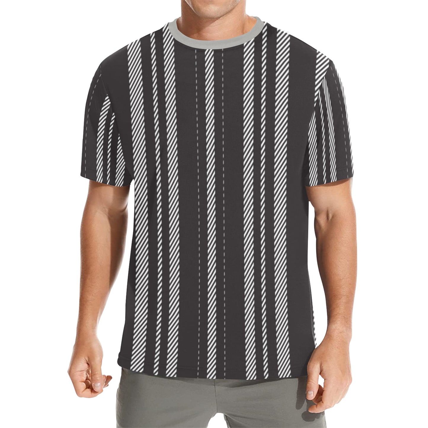 Mens Custom Print Everyday Man Shirt by Simple Discipline Non Wrinkle Easy Wearing