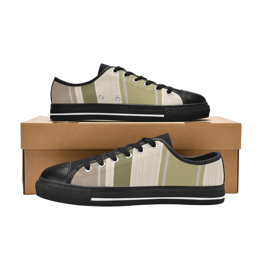 Vivid Canvas Low Top Eco Conscious Mens Sneaker designed by Simple Discipline